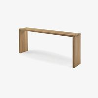 Contemporary console table FRAMEsolid woodsolid wood baserectangular