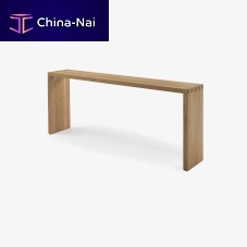 Contemporary console table FRAMEsolid woodsolid wood baserectangular