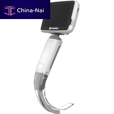 Pediatric video laryngoscope EN-VL3full HDwith integrated video monitorwith blade