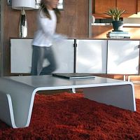 Contemporary coffee table SCANDOlacquered woodrectangularhome