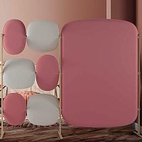 Mobile partition SNOWGEMSfabriccommercialhome