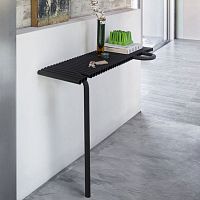 Contemporary sideboard table PIPELINESmetalmetal baserectangular