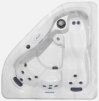Above-ground hot tub TS 120corner3-seaterhome