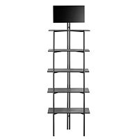 Beauty product display rack Expo Crunchfor magazines and newspaperswoodenpainted metal