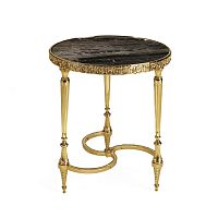 Classic side table T176/Smarblebrass basegold plated base