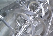 Ribbon blender batchpowdersolid
