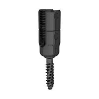 Cervical pedicle screw 323344-5polyaxialtitanium