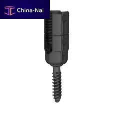 Cervical pedicle screw 323344-5polyaxialtitanium