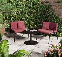 Contemporary table CASUALoakwalnutmelamine