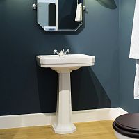 Free-standing washbasin NEW YORKporcelainhandmade1-hole