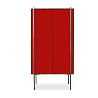 Contemporary bar cabinet NELSON - 03woodenmetalleather