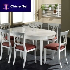Traditional table 6780Acherrywoodroundoval