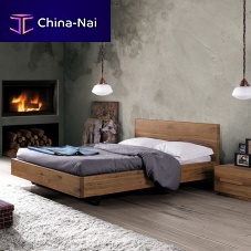 Double bed RESTcontemporarywith headboardoak