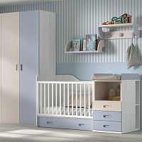 Extendable baby bed Formas 22 � F312singlecontemporarywith built-in changing table