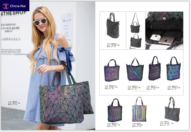 											 Geometric bag
