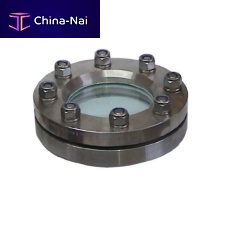 Chemical sight glass for the pharmaceutical industrystainless steel