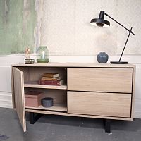 Contemporary sideboard FORESToakwith drawerswith swing doors