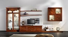Traditional living room wall unit R07solid woodfor TVcustom