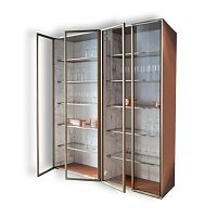 Contemporary china cabinet SOFTaluminum profile