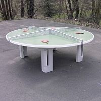 Outdoor ping pong table RONDOcontemporaryhomepolymer