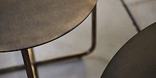 Contemporary side table SIMPLYmetalroundhome