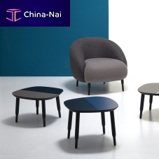 Contemporary side table BUMPashlaminatefor hotel