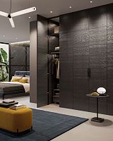 Modular wardrobe MIRIAwall-mountedcontemporaryoak