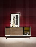 Contemporary sideboard SLIDEwoodencustommodular