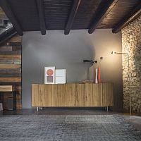 Contemporary sideboard URBAN RANCH wooden