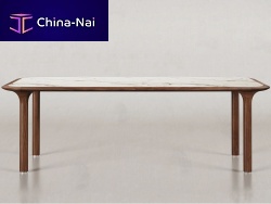 Contemporary table PILLARoiled woodplywoodwalnut