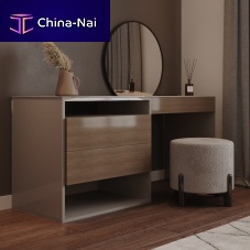 Contemporary dressing table clio lacquered wood
