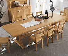 Traditional dining table FIENOwoodenrectangulareco-friendly