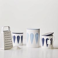Ceramic storage box CLASSIC : LOTUS