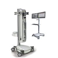 Computer-based urodynamic system Aquarius® XTon casterswith anorectal manometrywith pelvic electromyography