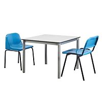 Contemporary table TV ALLanodized aluminumHPLanodized aluminum base