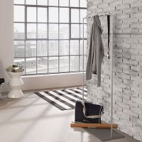 Contemporary clothes rack GST3brushed stainless steelcommercial