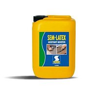 Plasticizer admixture SEM-LATEXfor concrete structuresindoorfor concrete