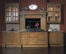 Classic kitchen DEMETRA woodenwith handle