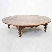 Traditional coffee table I/8366woodenroundhome