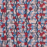 Curtain fabric GERT VOORJANS FOR JIM THOMPSON : GARDEN PARTYfloral patternlinenprinted