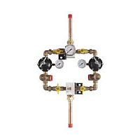 Medical gas pressure reducer