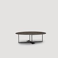 Contemporary coffee table URUSHImetalroundhome