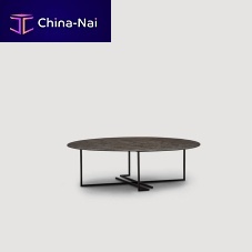 Contemporary coffee table URUSHImetalroundhome