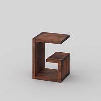Contemporary side table MENA G 4oakashbeech