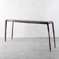 Contemporary sideboard table STICCIsteelbronzegranite