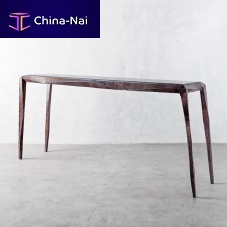 Contemporary sideboard table STICCIsteelbronzegranite