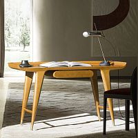 Free-standing desk D.847.1 contemporaryashstraight