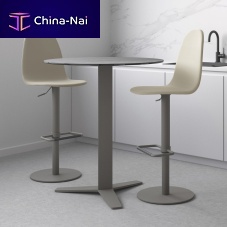 Contemporary high bar table PELICCAN laminatetempered glassceramic