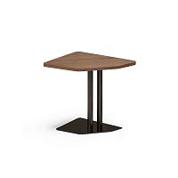 Contemporary side table Muzzlewoodenmetal basehome