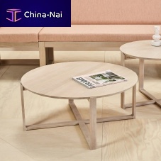 Contemporary coffee table Delta 724oakbeechoak base
